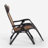 Krzesło plażowe z regulacją położenia zero gravity, ergonomiczne do użytku na świeżym powietrzu Ortles. Rabaty