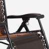 Krzesło plażowe z regulacją położenia zero gravity, ergonomiczne do użytku na świeżym powietrzu Ortles. Cechy
