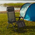 Krzesło plażowe z regulacją oparcia Zero Gravity ogrodowy na camping Tyree Sprzedaż