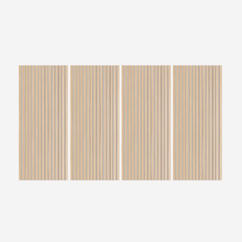 4 x panel dźwiękochłonny dekoracyjny 120x60cm drewno brzozowe Tabb-OW Promocja