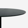 Stół czarny w stylu Goblet, okrągły 80cm, kuchnia jadalnia Blackwood Oferta