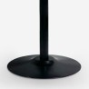 Stół nowoczesny Goblet czarny okrągły 120cm Blackwood+ Sprzedaż
