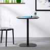 Stół barowy restauracyjny bistro 60x60cm drewno metal Kells Sprzedaż