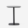 Stół barowy restauracyjny bistro 60x60cm drewno metal Kells Katalog