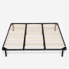 Rama ortopedyczna drewniana łóżko małżeńskie king size 180x200cm Luzern King Sprzedaż