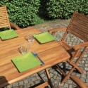 Stół składany drewniany prostokątny 140x80cm ogród zewnętrzny Meda Sprzedaż