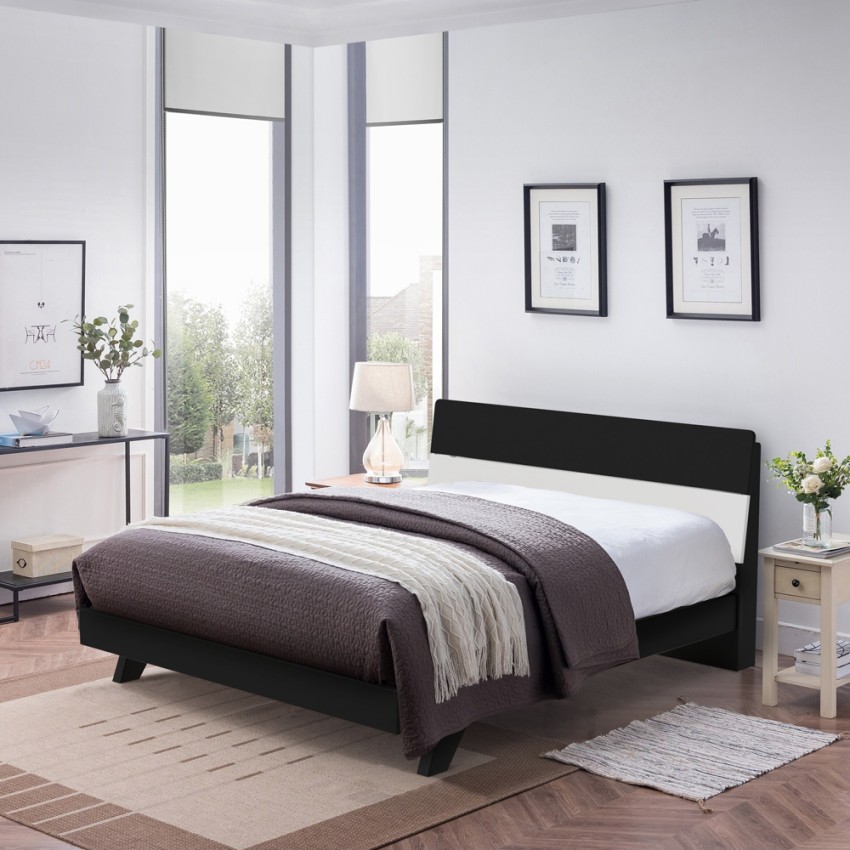 Podwójne łóżko z drewna 160x190cm Landeck Oferta Podwójne łóżko z drewna 160x190cm Landeck Oferta