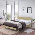 Podwójne łóżko z drewna 160x190cm Landeck Promocja
