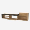 Nowoczesne szafka RTV  1-drzwiowa z półką 180x32x42cm Trella Model