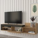 Nowoczesne szafka RTV  1-drzwiowa z półką 180x32x42cm Trella 