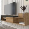 Nowoczesne szafka RTV  1-drzwiowa z półką 180x32x42cm Trella 