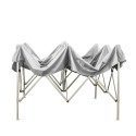 Pawilon ogrodowy 3x3 składany z wodoodpornym poszyciem PVC Versa Środki