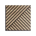 10 x panel drewniany dębowy dekoracyjny dźwiękochłonny 58x58 cm Deco DR Promocja