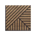10 x panel dekoracyjny dźwiękochłonny z drewna orzechowego 58x58cm Deco AN Promocja