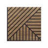 10 x panel dekoracyjny dźwiękochłonny z drewna orzechowego 58x58cm Deco AN Promocja