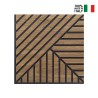 20 x panel dekoracyjny 58x58cm dźwiękochłonny drewno orzech Deco MXN Model
