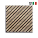 20 x panel dźwiękochłonny dekoracyjny z drewna dębowego 58x58cm Deco MXR Rabaty