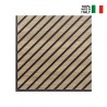 20 x panel dźwiękochłonny dekoracyjny z drewna dębowego 58x58cm Deco MXR Rabaty