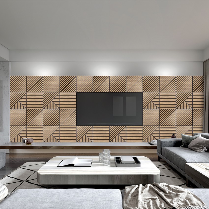 20 x panel dźwiękochłonny dekoracyjny z drewna dębowego 58x58cm Deco MXR Promocja 20 x panel dźwiękochłonny dekoracyjny z drewna dębowego 58x58cm Deco MXR Promocja