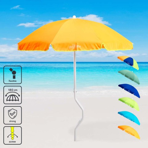 Parasol plażowy GiraFacile 180 Cm Bawełniany Dioniso Promocja
