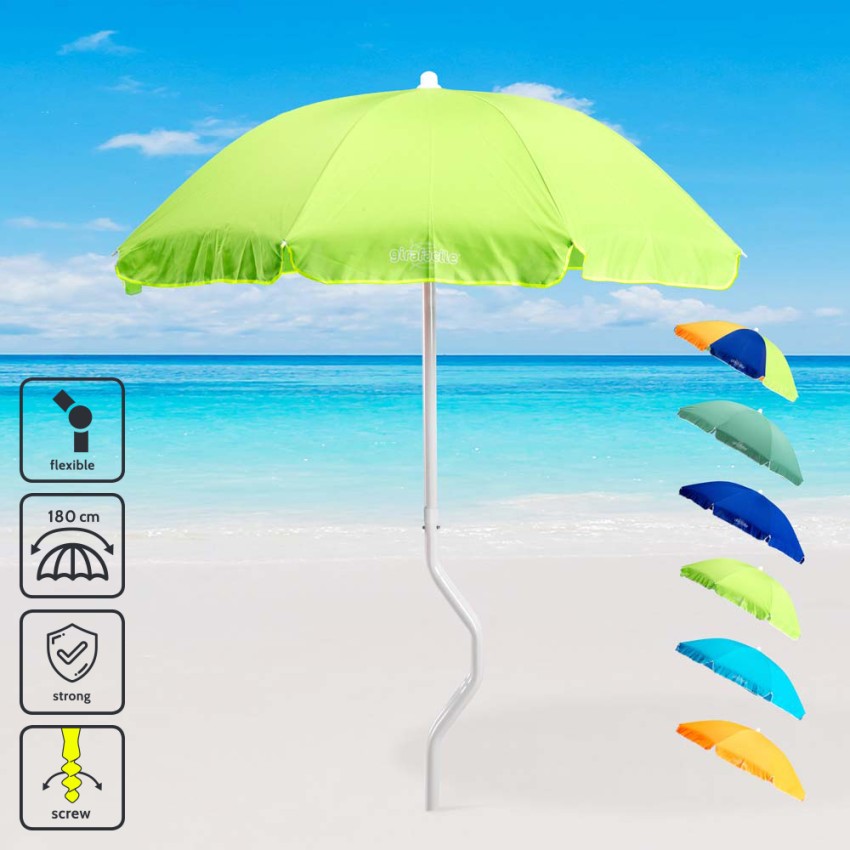 Parasol plażowy GiraFacile 180 Cm Bawełniany Dioniso Parasol plażowy GiraFacile 180 Cm Bawełniany Dioniso