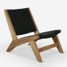 Krzesło fotel drewniany czarne tapicerowane Marlon do salonu, sypialni  Sprzedaż