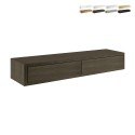 Półka ścienna z 2 szufladami salon nowoczesny design Domino Maxi Katalog