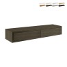 Półka ścienna z 2 szufladami salon nowoczesny design Domino Maxi Katalog
