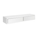 Półka ścienna z 2 szufladami salon nowoczesny design Domino Maxi 