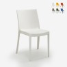 Krzesło restauracyjne z polipropylenu do układania w stosy Perla BICA Koszt
