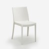 Krzesło restauracyjne z polipropylenu do układania w stosy Perla BICA 