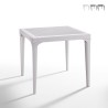Stolik ogrodowy, barowy zewnętrzny kwadratowy 80x80cm z polipropilenu Malmo Oferta