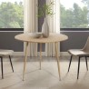Stół Okrągły Do Jadalni Kuchnia 80 cm Drewno Design Frajus Sprzedaż