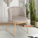 Krzesło z tapicerką kuchenne fotele do salonu Lizak Sprzedaż