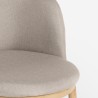 Krzesło z tapicerką kuchenne fotele do salonu Lizak Koszt