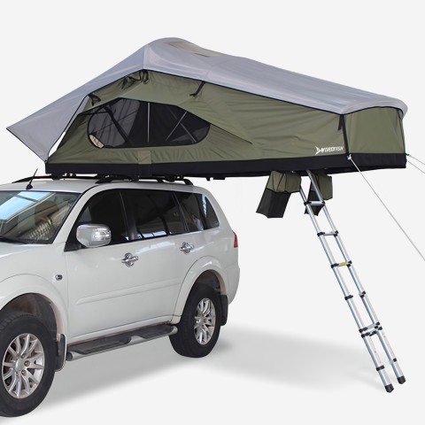 Namiot dachowy samochodowy 190x240cm 4 miejsca Alaska XL Promocja