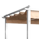Altana ogrodowa zewnętrzna na działkę pergola 3x3m z aluminium Firenze UV Moon. Cena