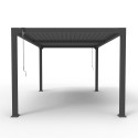 Pergola bioklimatyczna 3x4m do ogrodu z aluminium ręcznie sterowana Trinidad Cechy