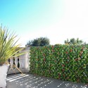 Sztuczny żywopłot ogrodowy rozciągany płotek 200x100cm roślinny Salix. Sprzedaż
