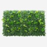 Sztuczny żywopłot imitacja roślin ogrodowych, ogrodzenie 200x100cm rozciągliwe Laurus Promocja