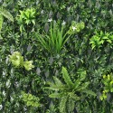 Sztuczny żywopłot imitacja roślin ogrodowych, ogrodzenie 200x100cm rozciągliwe Laurus Oferta