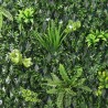 Sztuczny żywopłot imitacja roślin ogrodowych, ogrodzenie 200x100cm rozciągliwe Laurus Oferta