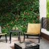 Sztuczny żywopłot zielony ogrodowy mur 100x100cm rośliny 3D Lemox. Sprzedaż