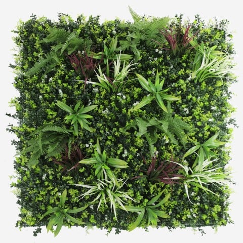 Sztuczny żywopłot 100x100cm realistyczna roślina 3D na balkon, do ogrodu Briux Promocja
