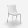 Zestaw ogrodowy Stół 80x80cm 4 krzesła Zewnętrzne Białe Provence Light 