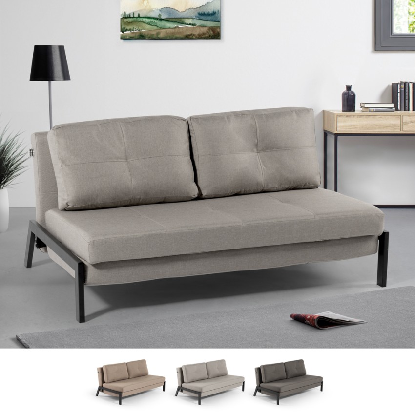 Sofa do spania 2-osobowa nowoczesny design tapicerka z tkaniny salon Bellamy Sprzedaż Sofa do spania 2-osobowa nowoczesny design tapicerka z tkaniny salon Bellamy Sprzedaż
