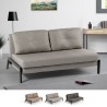 Sofa do spania 2-osobowa nowoczesny design tapicerka z tkaniny salon Bellamy Sprzedaż