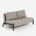 Sofa do spania 2-osobowa nowoczesny design tapicerka z tkaniny salon Bellamy Model
