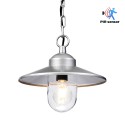 Lampa zewnętrzna wisząca metalowa styl industrialny Klampenborg8 Sprzedaż
