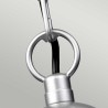 Lampa zewnętrzna wisząca metalowa styl industrialny Klampenborg8 Zakup